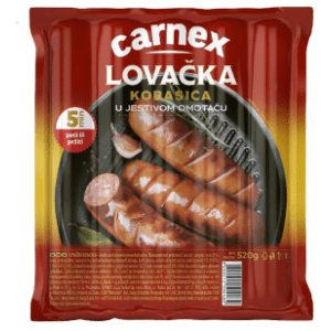CARNEX Lovačka kobasica roštiljska 520g