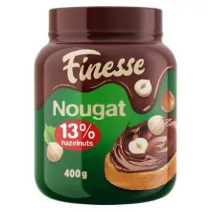 Krem FINESSE lešnik 400g slide slika