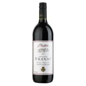 Plantaze Crno vino Vranac 1l