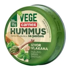 Carnex Hummus Vege pesto sos 95g