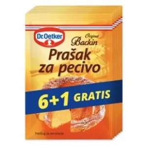 Dr. Oetker Prašak za pecivo 10g 6+1gratis
