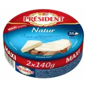 President Topljeni sirevi natur 280g