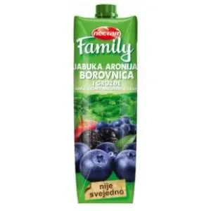 Nectar Voćni sok Family borovnica 1l