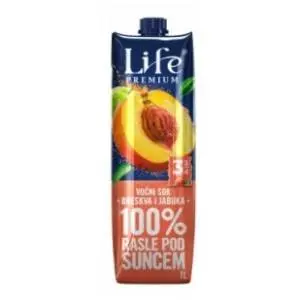 Nectar Voćni sok Life breskva 100% 1l