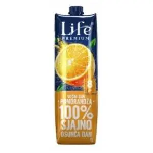 Nectar Voćni sok Life pomorandža 100% 1l