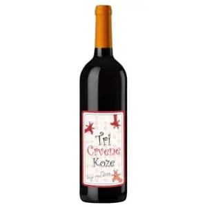 Erdevik Crno vino Tri crvene koze 0,75l