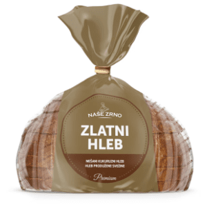 Nase Zrno Hleb Zlatni mešani kukuruzni 350g