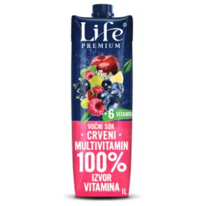 Nectar Voćni sok Life premium crveni multivitamin 1l
