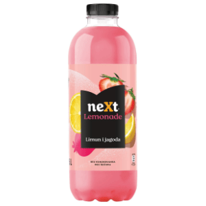 Next Voćni sok Lemonade limun jagoda 1,25l