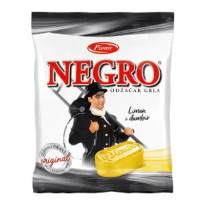 Pionir Bombone Negro limun i đumbir 100g