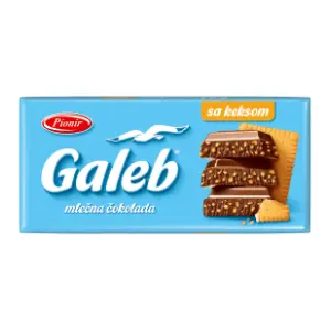 Pionir Čokolada Galeb sa keksom 170g
