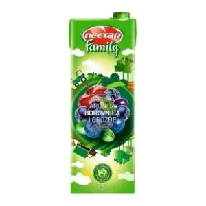 Nectar Voćni sok Family borovnica koktel 1,5l