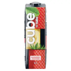 Tube Voćni sok Cube By banana jagoda 1l