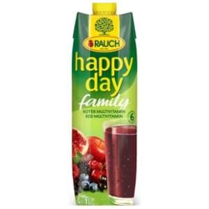 Rauch Voćni sok HAPPY DAY Family red multivitamin 1l