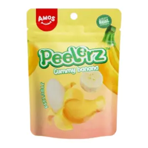 Amos Gumene bombone Peelerz banana 65g