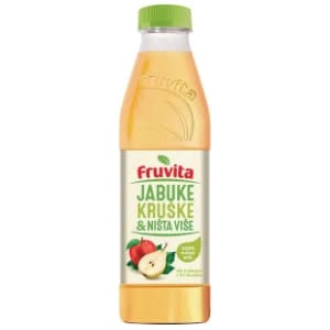 Fruvita Voćni sok jabuke kruške i ništa više 800ml