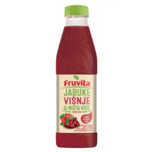 Fruvita Voćni sok jabuke višnje i ništa više 800ml